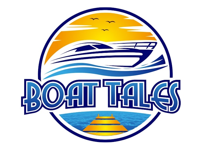design luxury boat logo for your business
