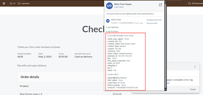 fix meta pixel capi, stape server side, facebook capi, fb pixel, fix pixel issue
