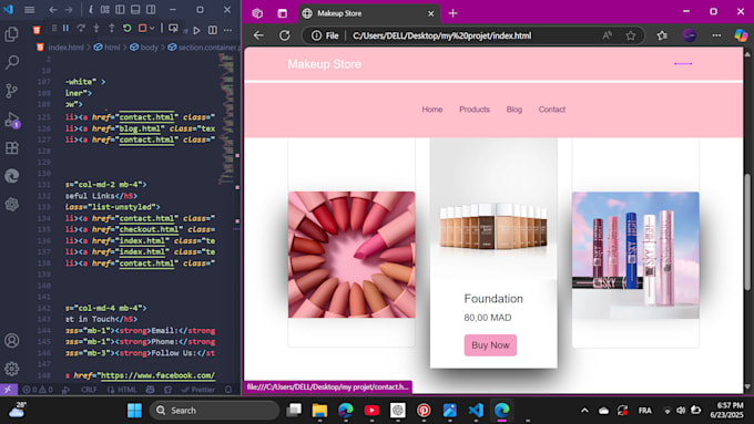 Design beautiful and simple websites using html and css by Jihanecodes ...