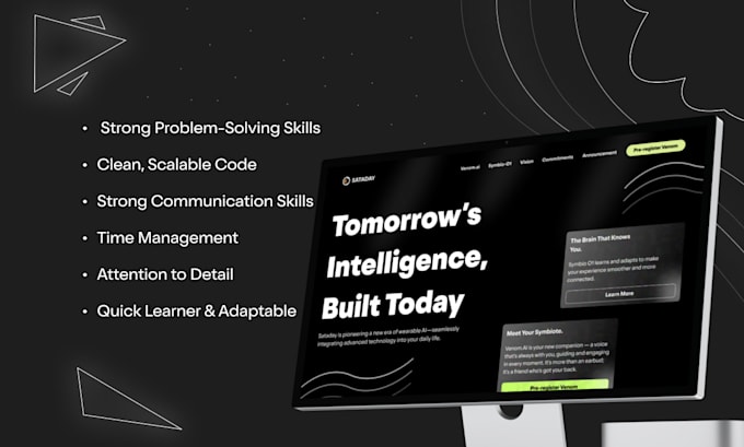 build website development, custom website design as mern or full stack developer
