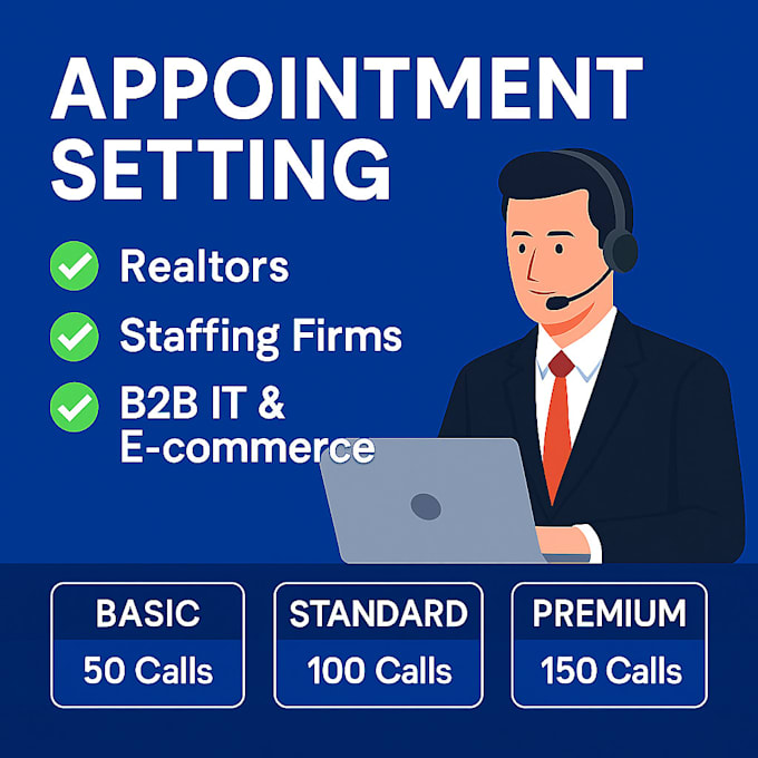 be your expert b2b cold caller and appointment setter