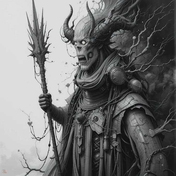 paint magical fantasy, dnd, sci fi, objects and prop design