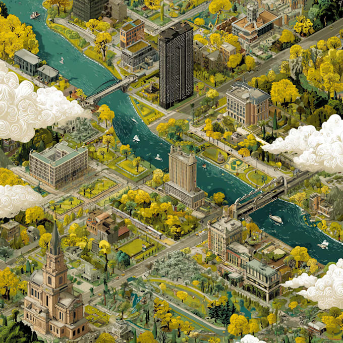 do vector map illustration and event map