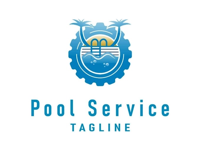 expert pool logo design with unlimited revisions