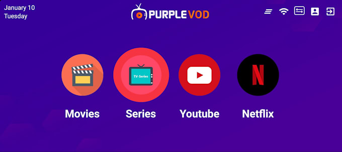 professionally rebrand vod iptv app with control panel