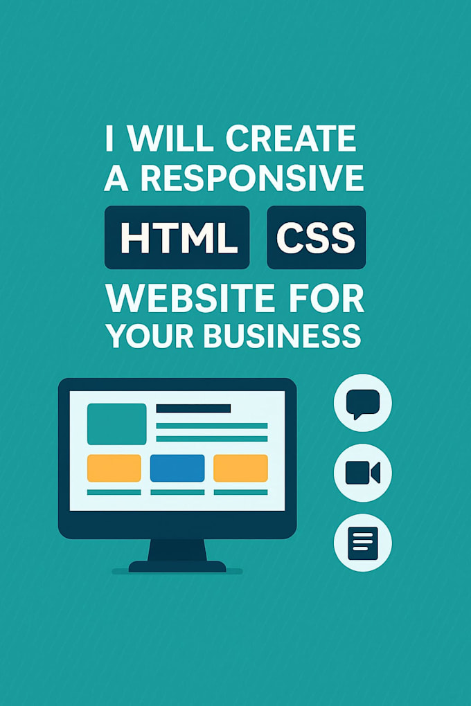 design a responsive website using HTML, CSS, and javascript