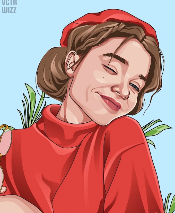 draw vector potrait from your photo