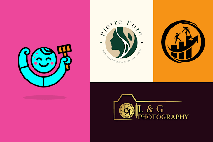 create luxury modern minimalist business logo design