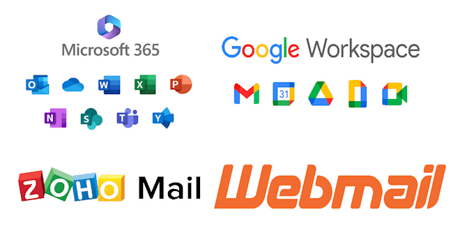 transfer email, fix google workspace, zoho, microsoft 365, mx, spf, dkim, dmarc