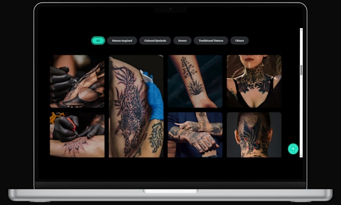 design profitable tattoo shopify store tattoo website tattoo studio website