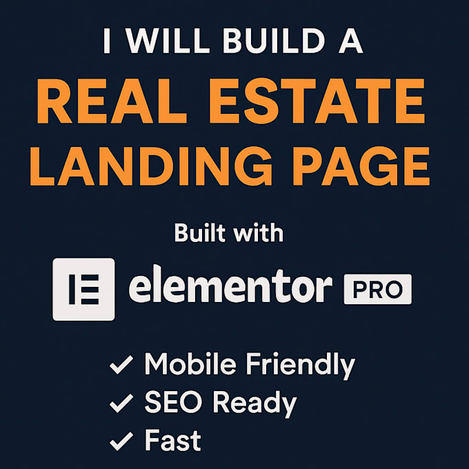 build a real estate landing page on wordpress