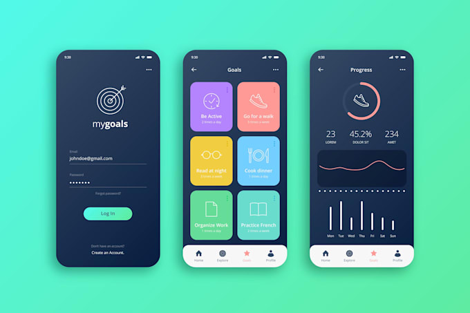 build a custom cross platform mobile app with flutter or react native