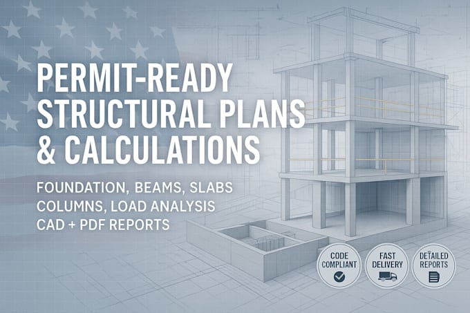 Create permit ready structural plans and calculations for building ...