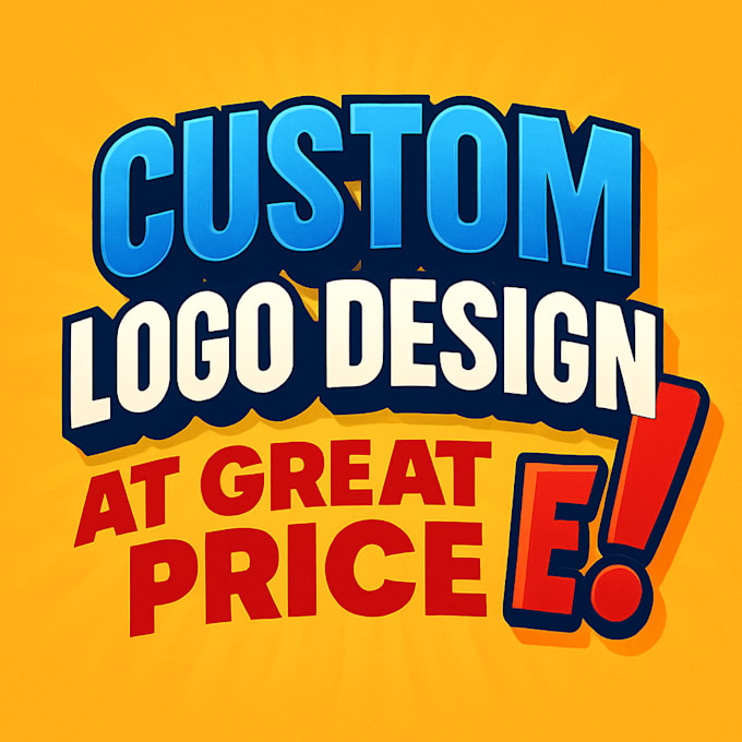custom logo design at great price