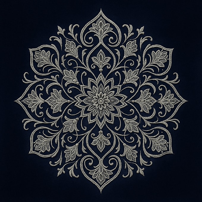design elegant arabic embroidery patterns