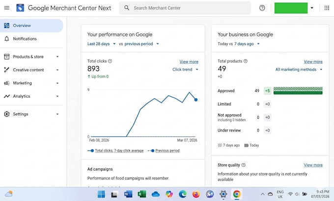 fix google merchant center suspension and misrepresentation