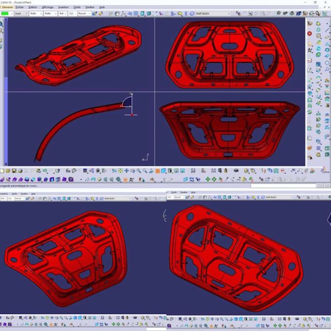 create high quality 3d models for mechanical design projects