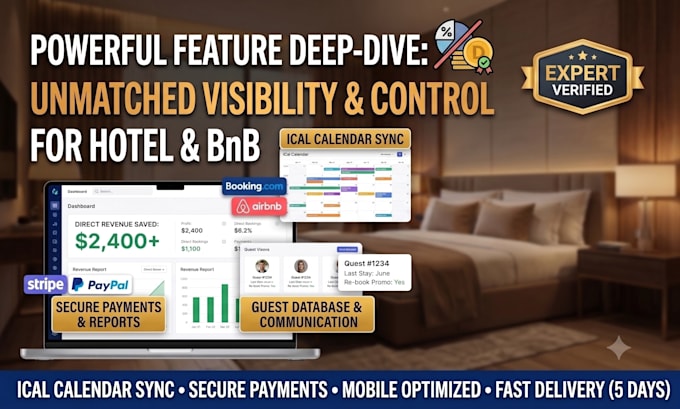 build a direct booking hotel or bnb website