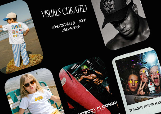 craft a complete art or visual direction for your brand