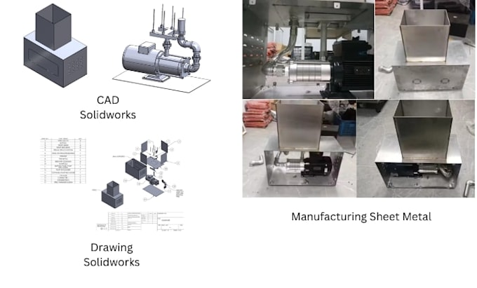 design sheet metal parts for laser cutting and fabrication