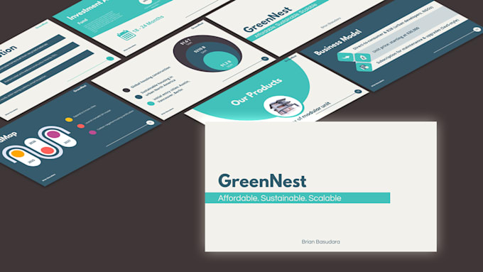 design a slide presentation for you