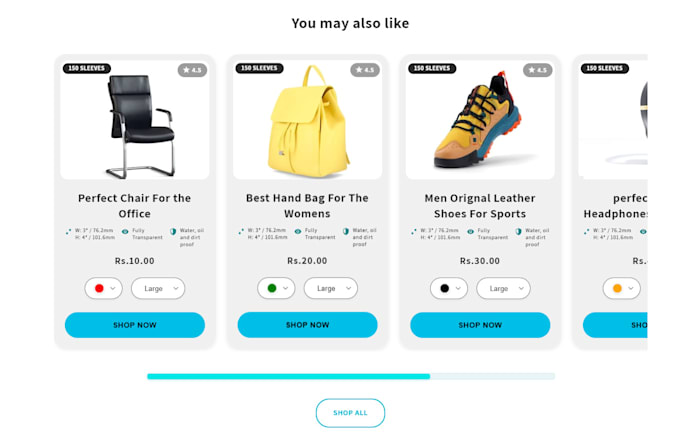 create custom shopify sections or layouts for your store