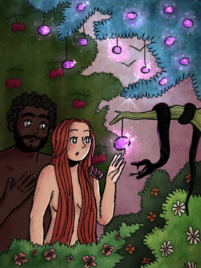 draw beautiful children book illustration