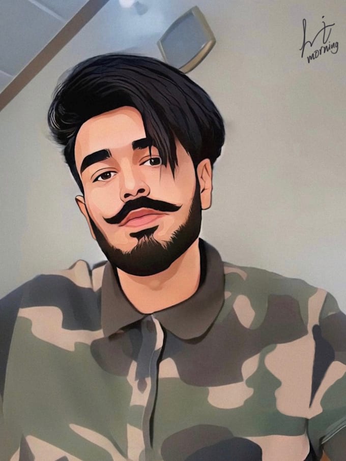 design animated portraits or characters