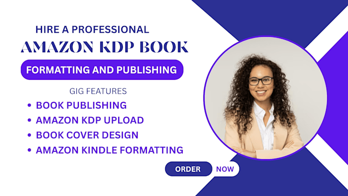 provide professional book publishing and amazon KDP setup services