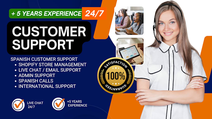 be your customer support full time in spanish