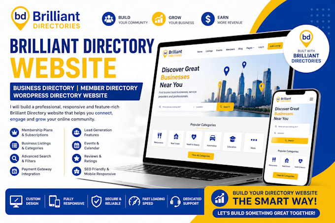 brilliant directory website business directory wordpress directory website