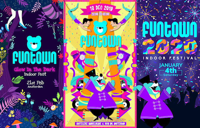 design fun and creative event posters