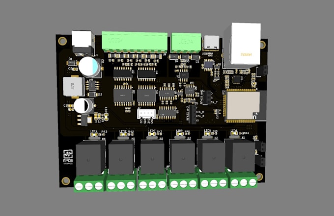 do professional pcb design in easyeda