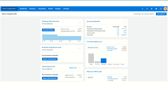 setup catch up and bookkeeping in xero sage zoho freshbooks and freeagent