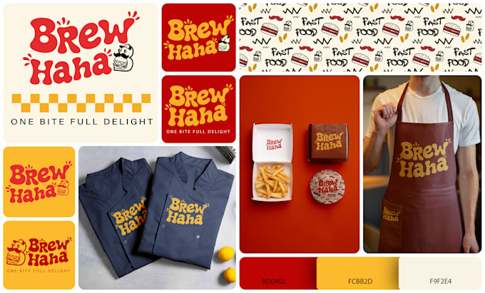 design professional  restaurant logo and full branding