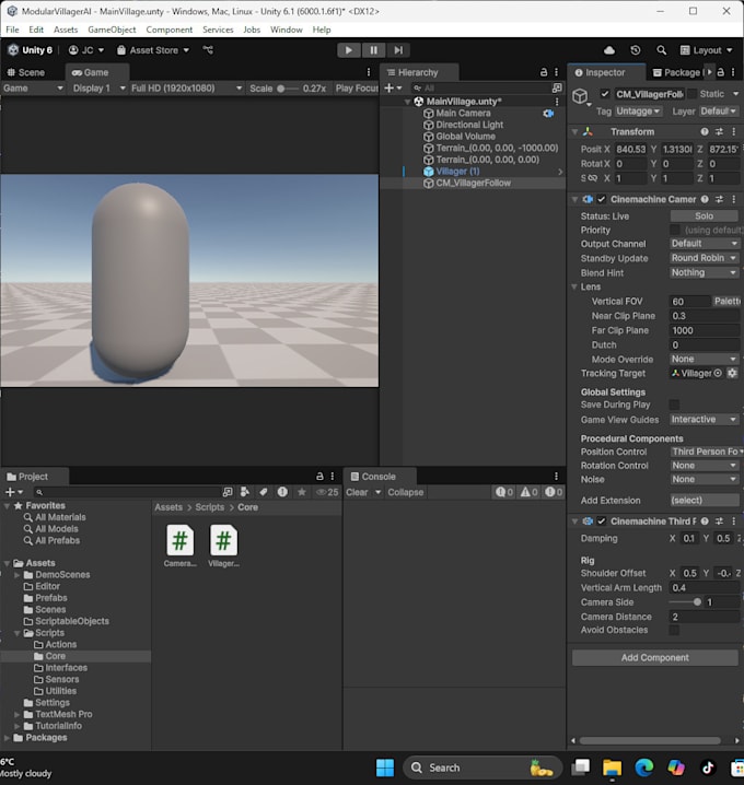 build intelligent npc agents system for your unity game