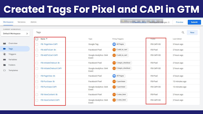 Setup meta facebook pixel conversion api with server side using gtm ...