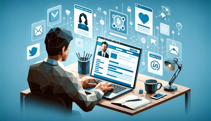 promote and share your content on my 15k linkedin connections