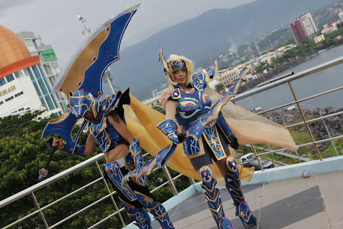 build custom eva foam cosplay armor or costume based on your design