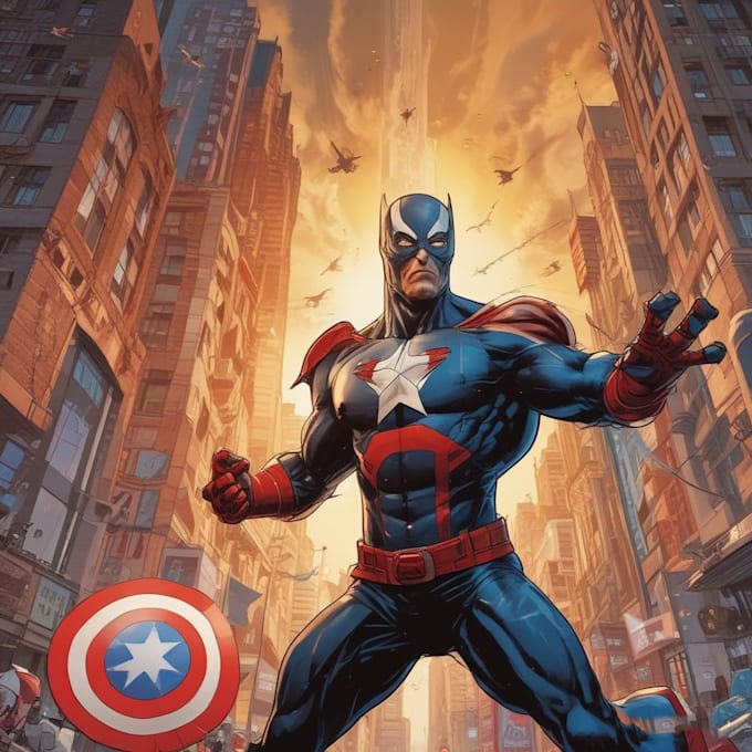 draw graphic novel comic book superhero comic comic page