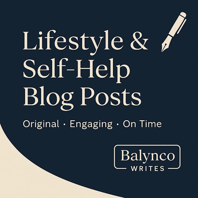 write captivating lifestyle personal growth and self improvement blog posts