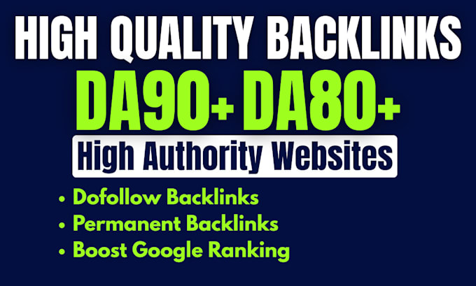 do da 90 SEO backlinks white hat links for top google ranking