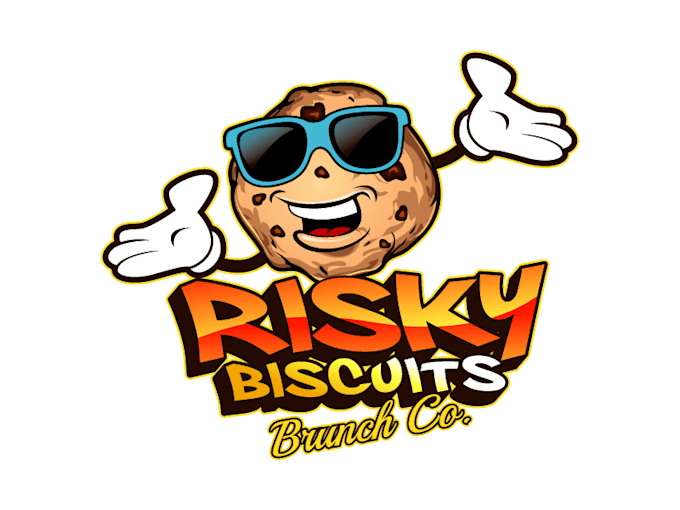 create a fantastic biscuits logo design