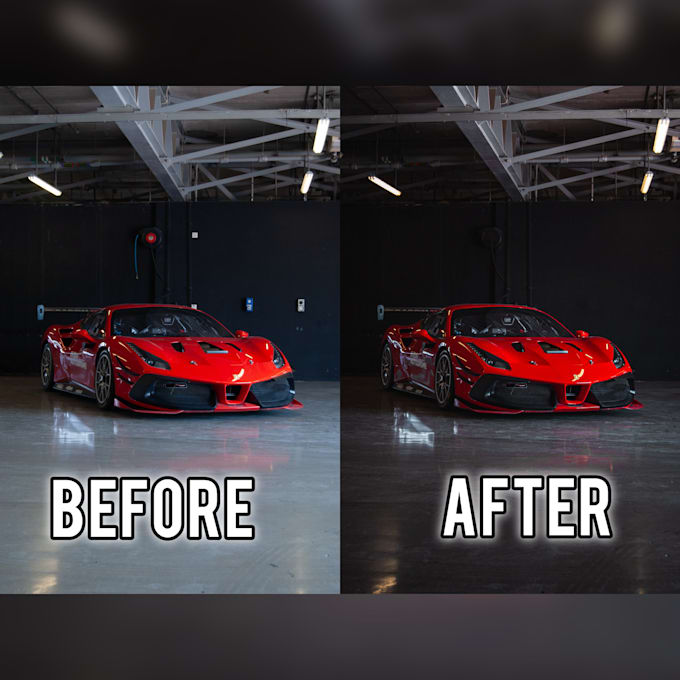 professionally edit your car photos in lightroom