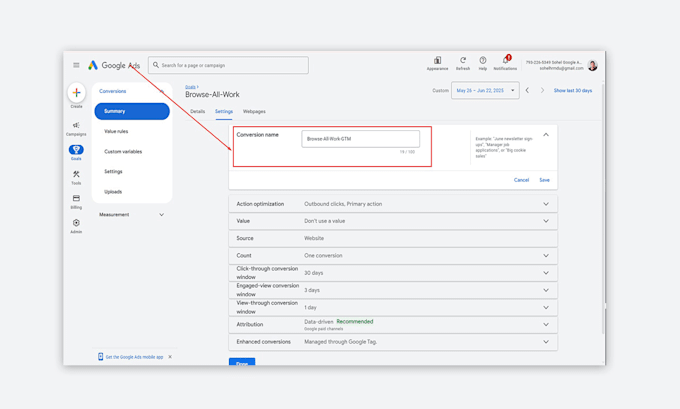 do google ads conversion tracking, gtm, ga4, ecommerce tracking
