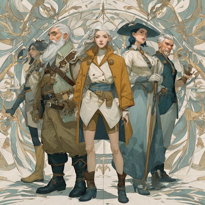 create your dnd party