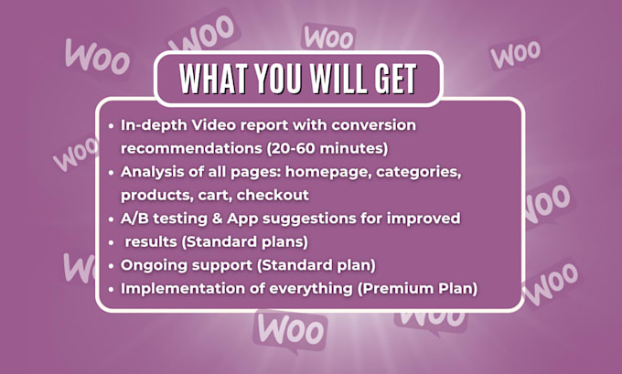 do cro conversion rate audit for woocommerce