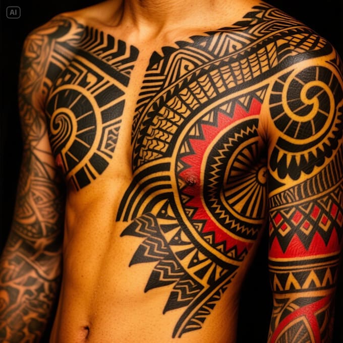 design your polynesian tribal tattoo
