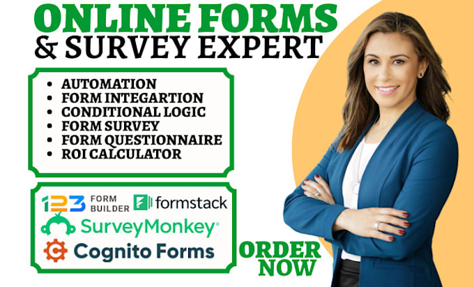 do 123 form builder automation formstack surveymonkey cognito forms integration