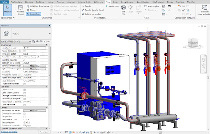 make networks ducts,pipe of hvac systems